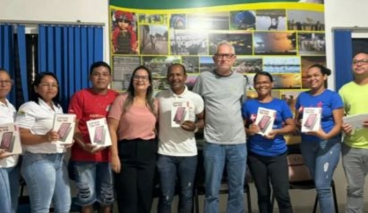 Prefeitura de Luciara entrega Tablets para Agentes de Saúde!